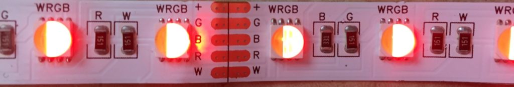 Bare RGBW LED Strip