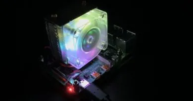 ICE Tower Cooler for Raspberry Pi 4 with RGB Fan